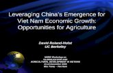 Leveraging China’s Emergence for Viet Nam Economic Growth: Opportunities for Agricultureare.berkeley.edu › ~dwrh › Slides › China_Trade_DRH.pdf · 2006-08-26 · 1. China