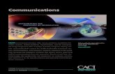 2019 09 CACI MarketFlyers M01-12 SOR · EXPERTISE AND TECHNOLOGY FOR NATIONAL SECURITY A Fortune World’s Most Admired Company CACI’s broad-based solutions offer communications