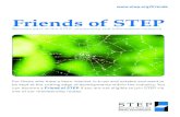 ste2084 Friends of STEP 2013...• Discounts on advertising within the STEP Journal, our flagship publication. Friends of STEP receive 20% discount off the rate card on one advert