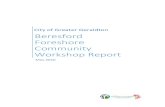 Beresford Foreshore Community Workshop Report · Beresford Foreshore Community Workshop Report May 2016 . 1 Table of Contents ... Beach volleyball 28 6% Food/drink outlet 29 6% Fish