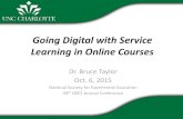 Going Digital with Service Learning in Online Courses Going Digital with Service Learning in Online