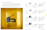 MANUAL STAPLE GUNS - bercom2000.ru€¦ · MANUAL STAPLE GUNS Our comprehensive, market-leading product range caters for demanding professionals and DIY enthusiasts alike and has