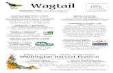 Wagtail - Amazon S3 · 2016-08-20 · Wagtail September 2016 • The parish magazine of Whittington, Arkholme and Gressingham Tuesday 6 September 1.30pm Come and Sing Hornby Institute