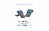 Barcode, RFID and Mobile Computing Solutions - MX7 User’s Guide · 2018-08-07 · Connecting to a Printer Interface Cable ... Using the Integrated Barcode Scanner or Imager ...
