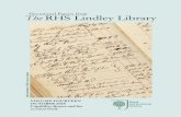 Occasional Papers from The RHS Lindley Library · 10/14/2016  · The RHS Lindley Library Volume 14, October 2016 Occasional Papers from ... The RHS Lindley Library is the world’s