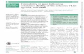 Asthma Tolerability in man following inhalation …...Tolerability in man following inhalation dosing of the selective TLR7 agonist, AZD8848 Stephen Delaney,1 Mark Biffen,2 Justine