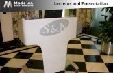 Lecterns and Presentation - Mode-AL Ltdmode-al.com/wp-content/uploads/2017/09/Lecterns... · removal of the shield, providing a secure and tamper proof cover. Optional soundproofingand