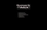 Professional CD Mixing Console - Numark€¦ · professional cd mixing console quickstart guide english ( 3 – 7 ) guÍa de inicio rÁpido espaÑol ( 8 – 12 ) guide d’utilisation