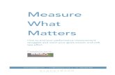 Measure What Matters · 2018-02-15 · WHITEPAPER: Measure What Matters . STACEY BARRI . STACEY BARRI . STAGE Leverage Insight Knowledge Truth wnershi Control KEY to SUCCESS Causes,