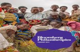 Bloomberg Professional Services - February 2014...Bloomberg Philanthropies works to ensure better, longer lives for the greatest number of people. We focus on five key areas for creating