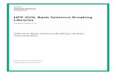 HPE IDOL Basis Sentence Breaking Libraries 11.2 Technical Note€¦ · The following operating system platforms are supported by HPE IDOL Basis Sentence Breaking Libraries 11.2. l