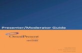 Presenter/Moderator Guide - ConferTelGrant Controls: You may grant full presenter privileges temporarily to an attendee or select different controls for them: Microphone, webcam, desktop