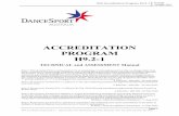 DSA Accreditation Program - DanceSport · DSA Accreditation Program H9.2-1 Amended 1st Sept., 2019 Page 3 DSA Accreditation Program H9.2-1 – Approved July 2013; Reformatted. July