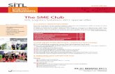 SITL Logistics Solutions 2011 special offer real/Brochure_-_SME.pdf · Promotion of the SME Club on maps and the visitors Guide. You are present in the Official Exhibition Catalogue