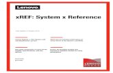 hen-sch.dehen-sch.de/books/System x Reference (xREF) 20161004.pdf · Last Update: 4 October 2016 Front cover xREF: System x Reference Covers System x, Flex System and and BladeCenter