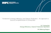 Investment in Energy Efficiency and Cleaner Production An ...sbghcm.org/files/ENERGY.pdf · “Investment in Energy Efficiency and Cleaner Production – An approach to ... production