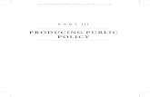 PRODUCING PUBLIC POLICY - LSEpersonal.lse.ac.uk/Pagee/Papers/10-Moran-chap10.pdf · 2010-05-16 · Moran / The Oxford Handbook of Public Policy 10-Moran-chap10 Page Proof page 204