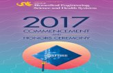 COMMENCEMENT Commencement and Honors 2017 1 COMMENCEMENT aNd HONORS CEREMONY Monday, June 12, 2017 â€“