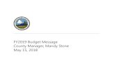Budget Message Presentation - Buncombe County, North Carolina€¦ · Revenue Source Revenues Property Tax $201,029,828 Intergovernmental 43,514,500 ... process & open government