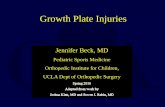 Growth Plate Injuries - Orthopaedic Trauma … Plate...Growth Plate Injuries • When an entire physis arrests (SH1,2,5) – Longitudinal bone growth ceases completely at that physis
