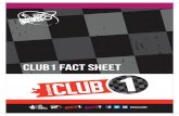 CLUB1 FACT SHEET - StreetGames A4 Fact She… · mental health charities. Once CLUB1 activities were up and running, ... So far we have found that Facebook and Snapchat have been