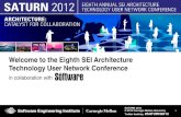 Welcome to the Eighth SEI Architecture Technology User ...€¦ · Welcome to the Eighth SEI Architecture Technology User Network Conference in collaboration with . 2 Twitter hashtag