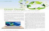 Green Design - Ansys · Simulation and analysis (S&A) is often called computer-aided engineering (CA e) or computational modeling. Finite element analysis (FeA) and computational