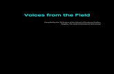 Voices from the Field - Rutgers University · Experience may be the best teacher, but it is a slow and often difficult one. Voices from the Field is designed to give teaching assistants