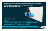 Why and how do we intelligently combine IoT and non IoT? · 2019-09-13 · 1. Background 2. Matrix Cognitive Senses, IoT, Non IoT and Brodmann Brain Areas. 3. 10 minutes -plot out