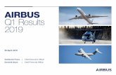 30 April 2019 - Airbus · 3/31/2019  · This presentation includes forward- looking statements. Words such as “anticipates”, “believes”, “estimates”, “expects”, “intends