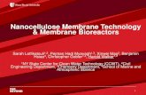 Nanocellulose Membrane Technology & Membrane Bioreactors ... Nanocellulose Membrane Technology & Membrane