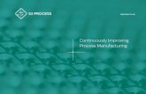 Continuously Improving Process Manufacturing...and production times, manufacturing costs, personal safety and overall manufacturing sustainability. S3 Process supplies leading process