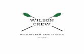 Wilson Crew Safety Guide 2016-2017 - SportsEngine€¦ · WILSON CREW SAFETY GUIDE 4 § Detailed understanding of the Wilson Crew Safety Guide 2.2 Athletes A. All athletes are responsible