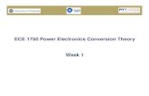 ECE 1750 Power Electronics Conversion Theory Wk1Week 1akwasins/power electronics course intro week1.pdfECE 1750 Power Electronics Conversion Theory Wk1Week 1. Power Electronics ...