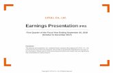 Earnings Presentation FY2018/9 1Q - LIFULL...2018/09/01  · and Trovit and LIFULL MP depreciable assets (PPA) JPY 849 million. 8 As of As of Sep 30, 2017 Dec 31, 2017 26,363 26,366