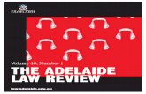 Volume 40, Number 1 THE ADELAIDE LAW REVIEW · STUBBS — THE ADELAIDE LAW REVIEW AT (VOLUME) 40: 2 REFLECTIONS AND FUTURE DIRECTIONS next 40 volumes, the common link being that each