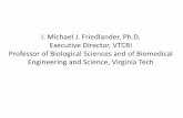 I. Michael J. Friedlander, Ph.D. Executive Director, VTCRI ...sfc.virginia.gov/pdf/health/2012/Interim/082612_No3_Friedlander.pdfSpeech • Developmental disorders • Stroke and TBI