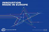 INNOVATION MADE IN EUROPE · EIT Health and its Alumni Network helped us through pitch training, workshops and access to conferences. The nominee Entrepreneurial spirit I have always