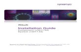 RSoft Products Installation Guide - Synopsys · RSoft Installation Guide Component (v2017.03) System (v2017.03) Synopsys, Inc., Optical Solutions Group 400 Executive Blvd, Ste. 101