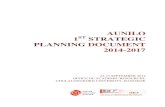AUNILO 1ST STRATEGIC PLANNING DOCUMENT …...“AUNILO 1st Strategic Planning” document is prepared for the AUNILO (Libraries of ASEAN University Network). Since AUNILO initiation