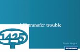 MD transfer trouble - dse.univr.itdse.univr.it/it/documents/it10/Ooghe_slides.pdf · MD transfer trouble •Works fine for impartiality and efficiency, but trouble with transfers