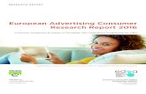 European Advertising Consumer Research Report 2019-03-18آ  European Advertising Consumer Research Report