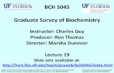 BCH 5045 Graduate Survey of Biochemistryhort.ifas.ufl.edu/faculty/guy/bch5045/Lecture Files/Lecture 19.pdf · CHAPTER 9 . DNA-Based Information Technologies . ... The chemical synthesis