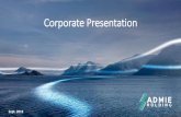 Corporate Presentation - Admie Holdingadmieholding.gr/.../09/Corporate-Presentation_Sept.... · 2017 ADMIE Holding est. •RAE: new regulatory review 2018-21 •Inauguration of Phase
