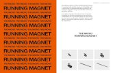THE MICRO RUNNING MAGNET · Sergio Rossi, Milan. THE MICRO RUNNING MAGNET THE MICRO RUNNING MAGNET 1 RECESSED 2 SURFACE 1 2 The quintessence of integrated light, obtained thanks to