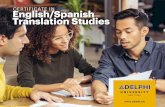 CERTIFICATE IN English/Spanish Translation Studies · Translation Certificate prepares graduates to take the American Translators Association (ATA) certification exam. Our instructors