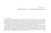 i Retrieval Refinements - SIGIR · i Retrieval Refinements 0 PREVIEW A number of advanced analysis and search techniques have been mentioned in some of the previous Chapters, including