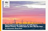Environmental Impacts of Offshore Wind Power Production in ... · Environmental Impacts of Offshore Wind Power Production in the North Sea A Literature Overview 2014 N ... Offshore