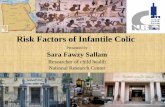 Risk Factors of Infantile Colic2015.eapcongress.com/wp-content/uploads/2015/11/1630...•Family history of atopy may also be a risk factor of infantile colic. • Maternal exposure