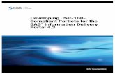 Developing JSR-168-Compliant Portlets for the SAS ......What’s New in Developing JSR– 168–Compliant Portlets for SAS Information Delivery Portal 4.3 Overview SAS Information